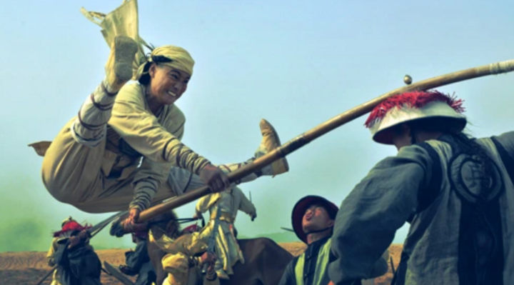 Viên Hiểu Siêu vào vai Dương Lộ Thiền trong phim 'Thái Cực Quyền' (2012) Diễn viên Viên Hiểu Siêu vai Dương Lộ Thiền