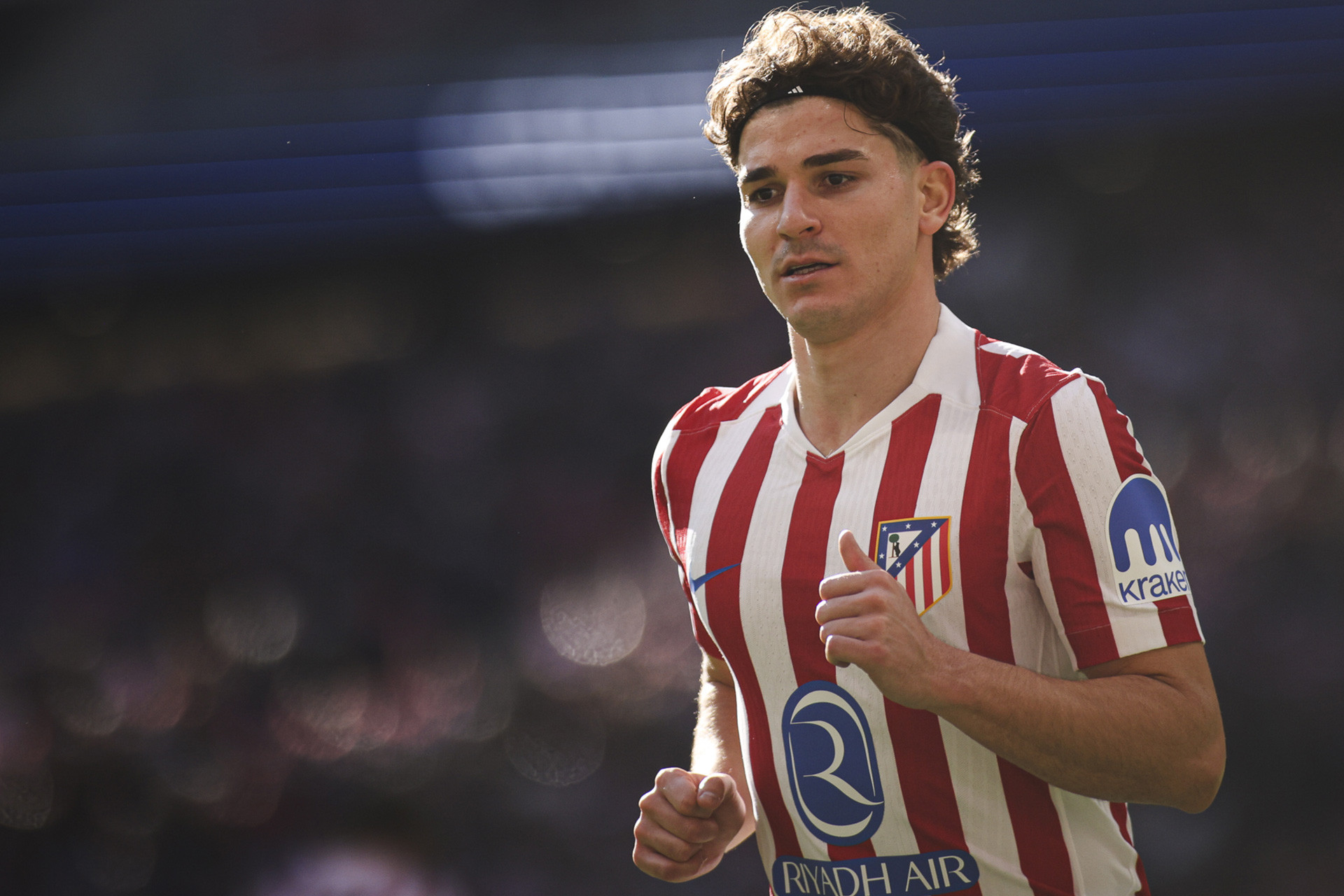 Julian Alvarez trong màu áo Atletico Madrid