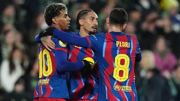 Barca áp đảo Sociedad trong những lần đụng độ gần nhất