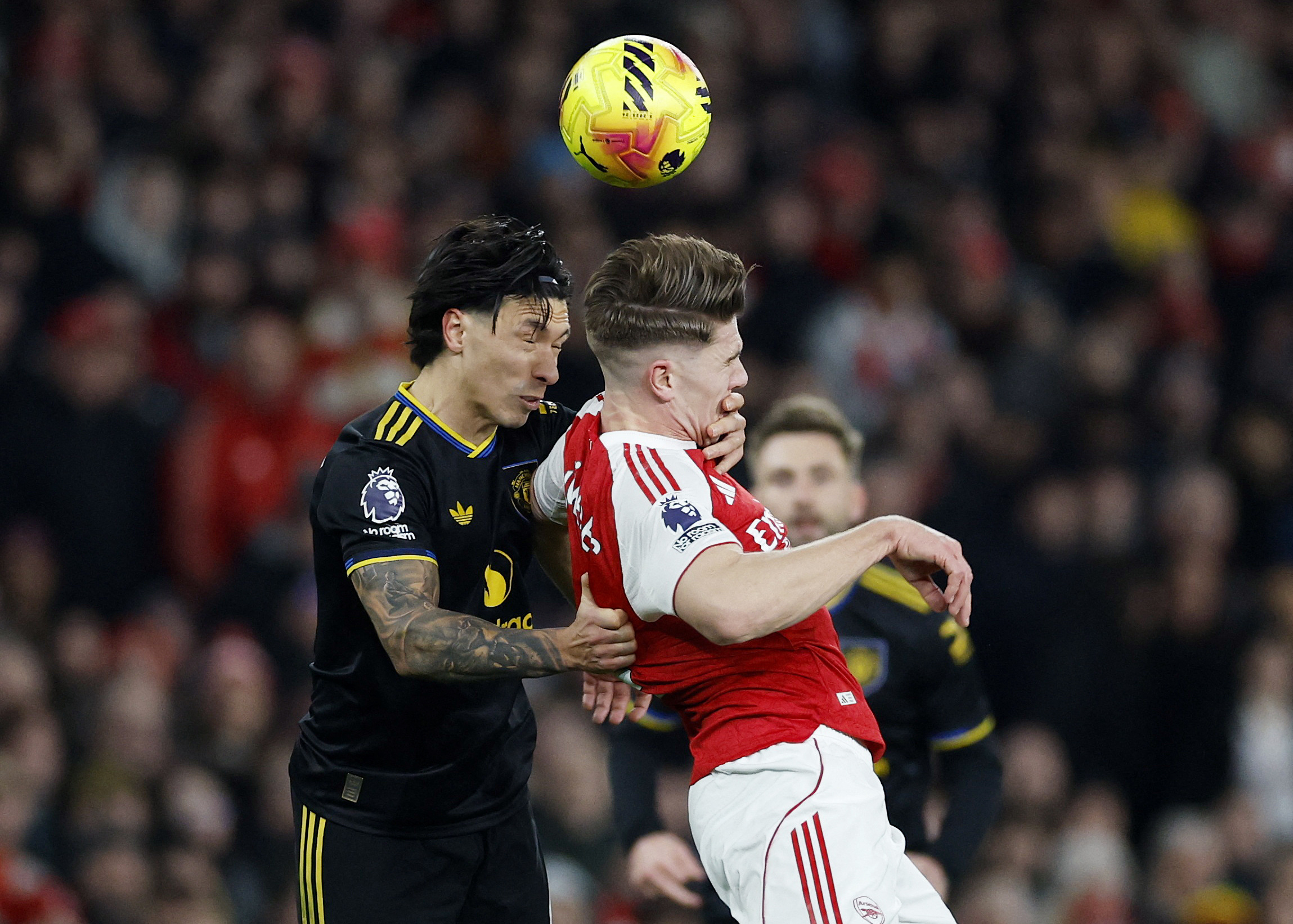 Hàng thủ của Man United chơi khá tốt trước Arsenal