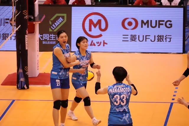 Trần Thị Bích Thủy trong màu áo Okayama Seagulls