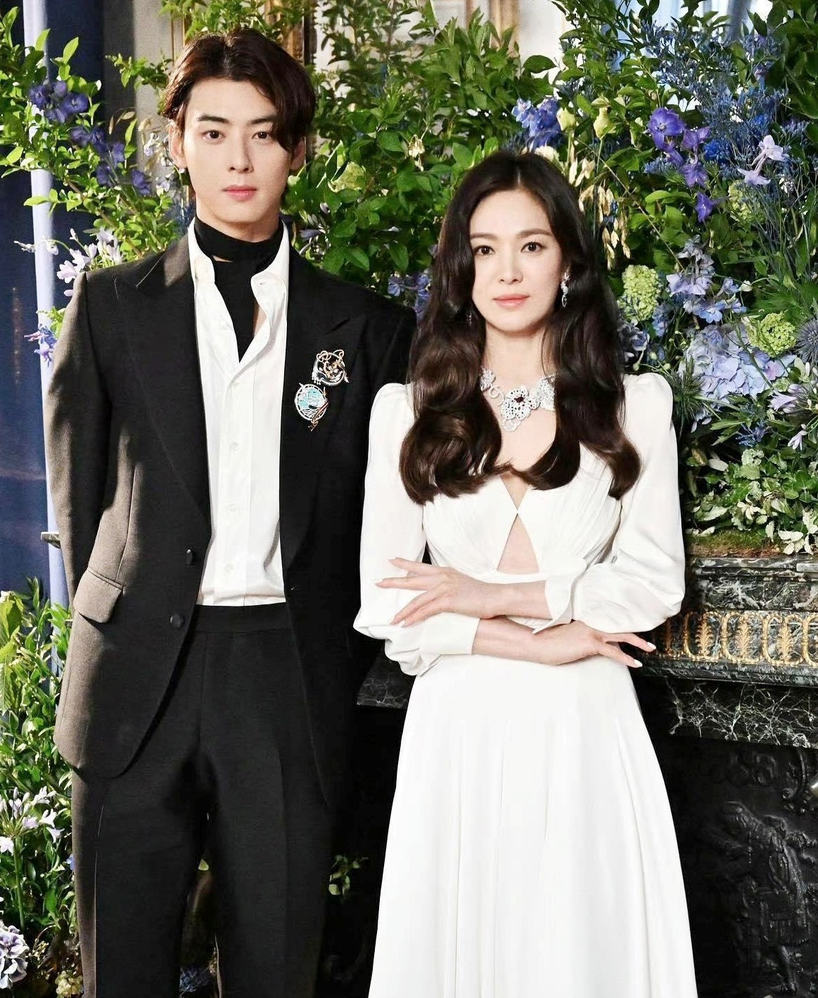 Song Hye Kyo tại sự kiện cùng Cha Eun Woo