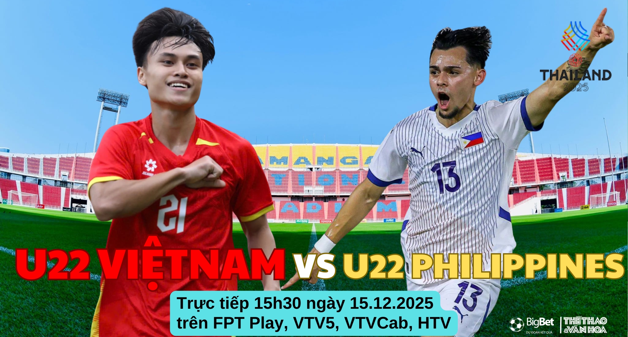 Nhận định, soi tỷ lệ U22 Việt Nam vs U22 Philippines 15h30 hôm nay 15/12, Bán kết SEA Games 2025 - Ảnh 2.