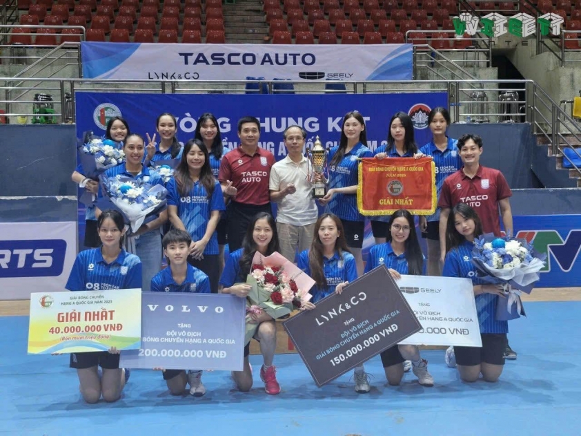 Bóng chuyền nữ Hà Nội chuẩn bị cho giải VĐQG 2026