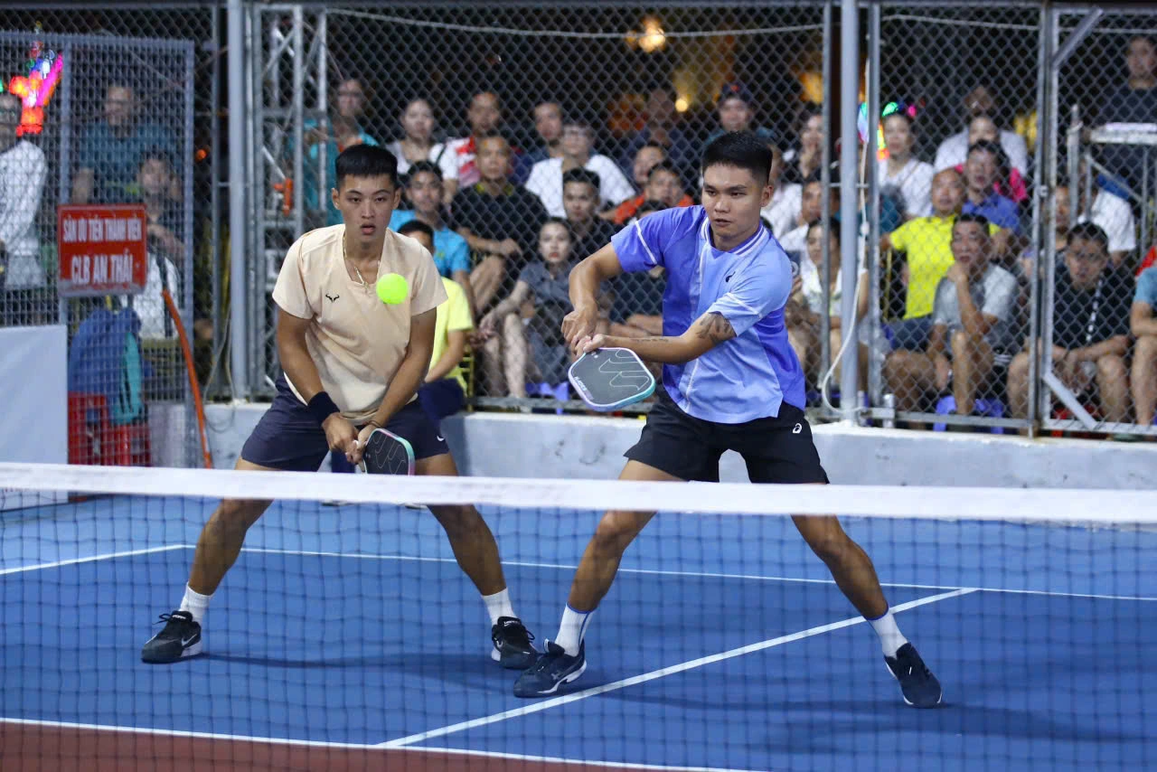 Cơ sở vật chất hiện đại phục vụ giải đấu pickleball