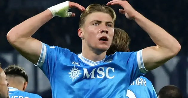 Hojlund có phong độ xuất sắc cho Napoli.