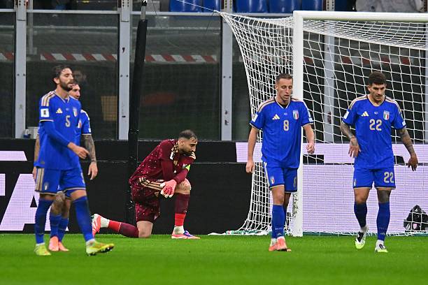 Tuyển Ý lần thứ 3 liên tiếp phải đá play-off tranh vé vớt dự World Cup