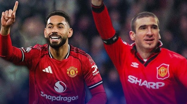 Cunha với phong thái giống Eric Cantona