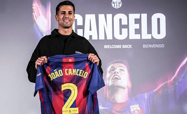 Joao Cancelo chuẩn bị ra mắt