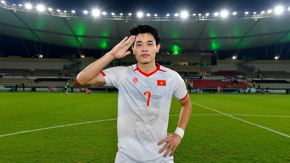 Đình Bắc nổi bật tại U23 châu Á 2026 Đình Bắc thi đấu nổi bật ở U23 châu Á