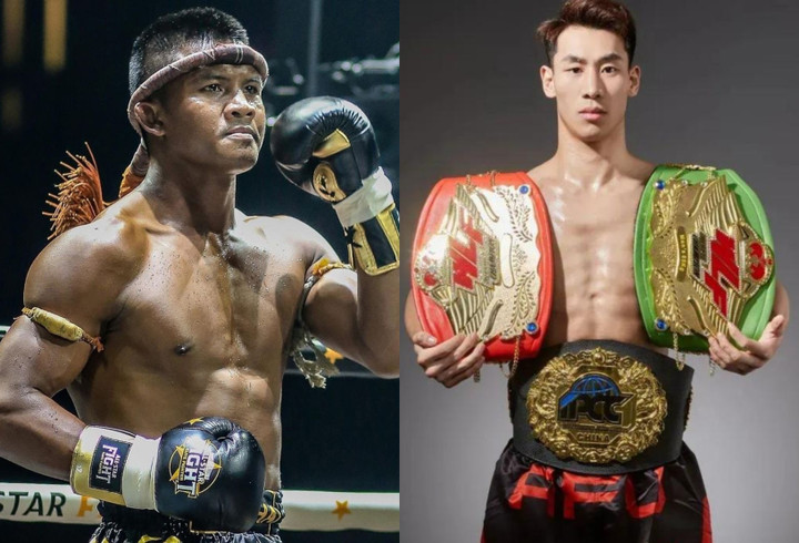 Buakaw và Meng Gaofeng chuẩn bị trận đấu