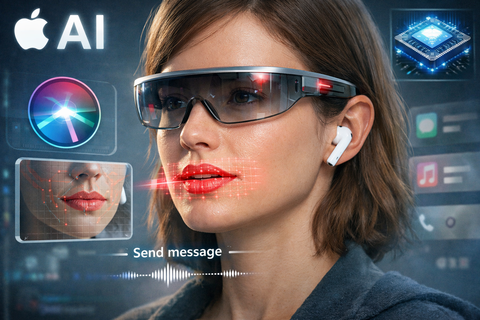 Minh họa công nghệ AI nhận diện khẩu hình