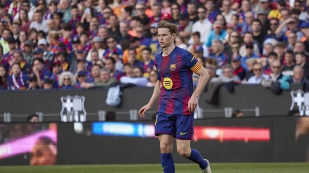 De Jong nghỉ thi đấu 1 tháng.