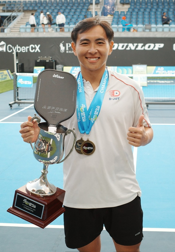 Phúc Huỳnh - tay vợt vô địch pickleball