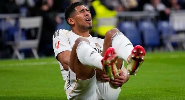 Real Madrid nhận tin dữ về Bellingham.