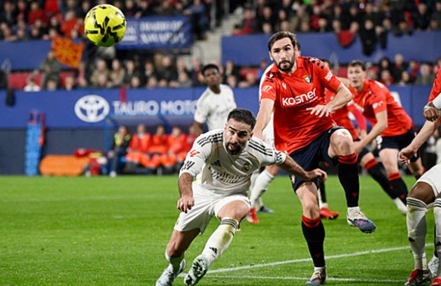 Carvajal phải ngồi dự bị thường xuyên vì thể lực giảm sút