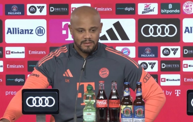 Kompany cùng Bayern đang chiếm đỉnh bảng Bundesliga.