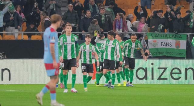 Niềm vui chiến thắng của Real Betis