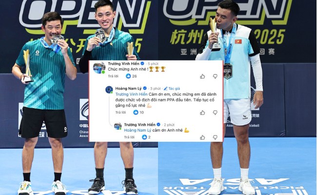 Gạt đi hiềm khích quá khứ, Trương Vinh Hiển gửi lời chúc mừng Lý Hoàng Nam - Ảnh 1.