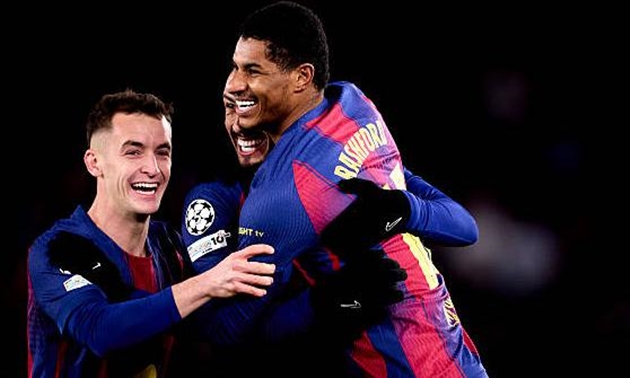 Marcus Rashford hòa nhập tại Barca
