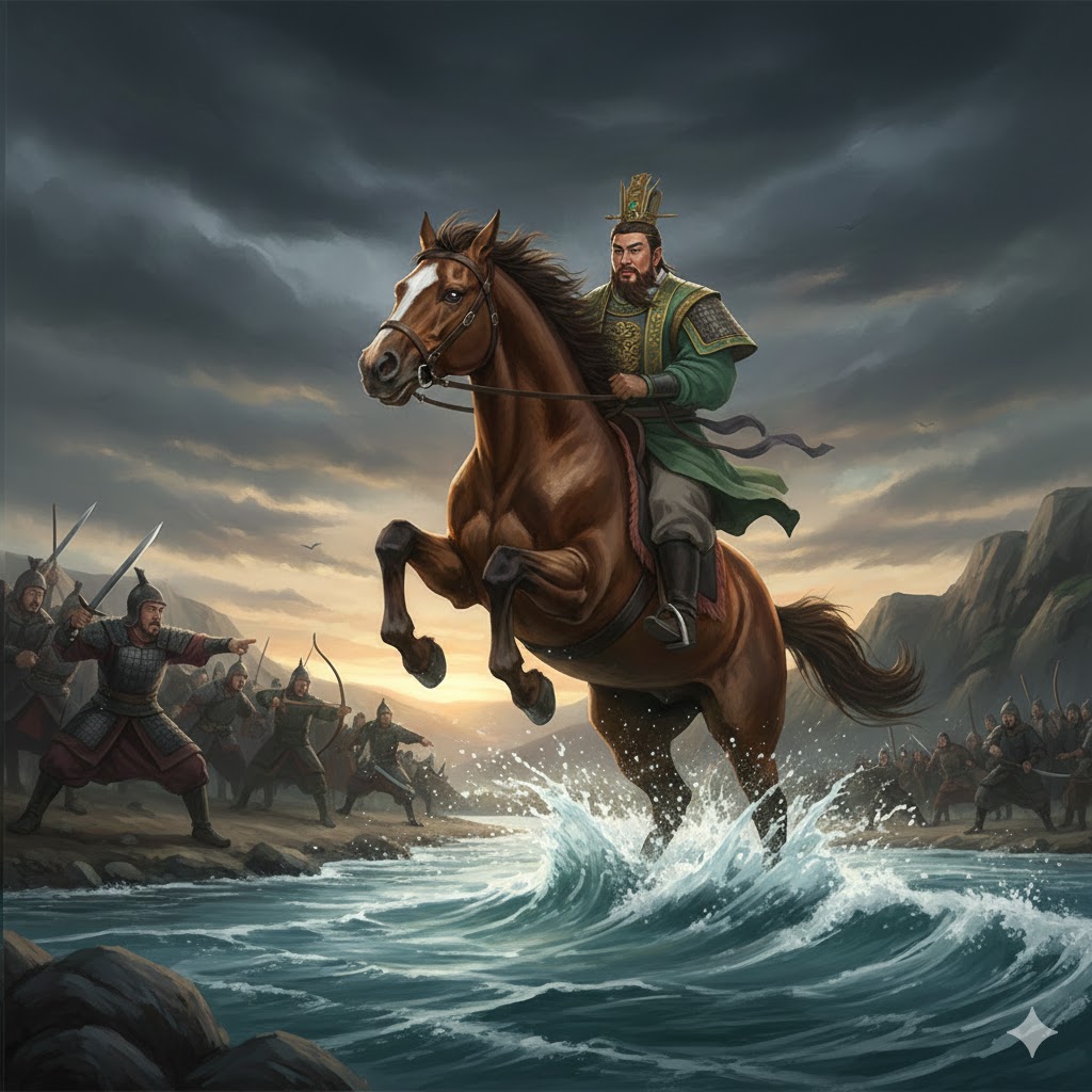 Đích Lư góp công lớn tại suối Đàn Khê