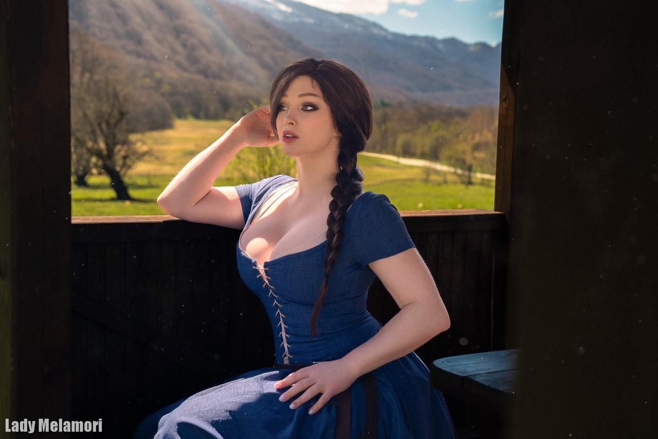 Khung cảnh thiên nhiên làm nổi bật nhân vật Katarina