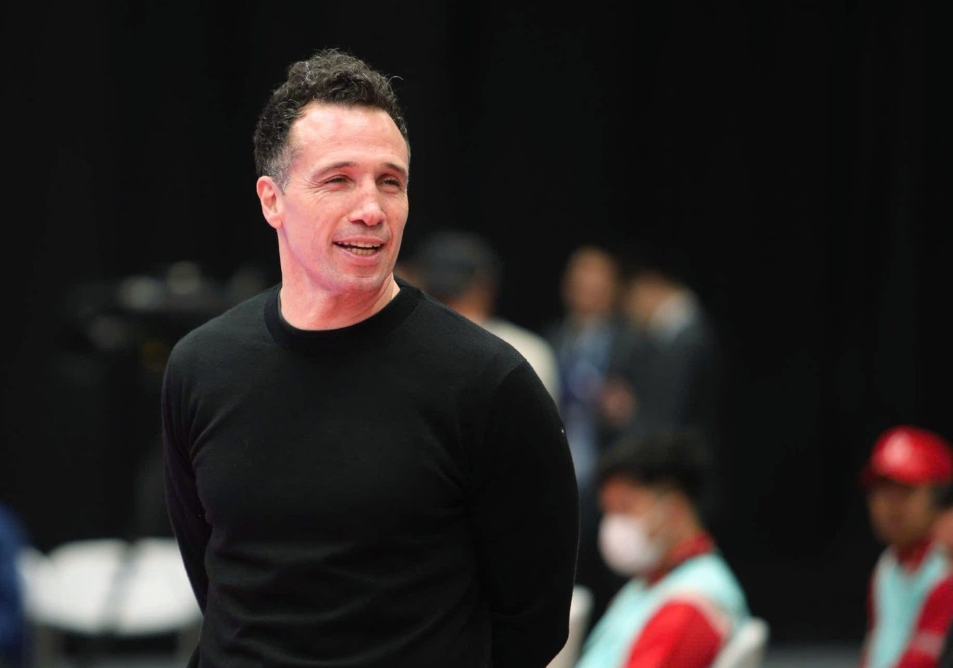 HLV Diego Giustozzi phát biểu