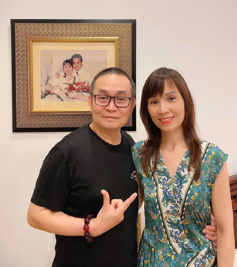 Xuân Hinh và vợ