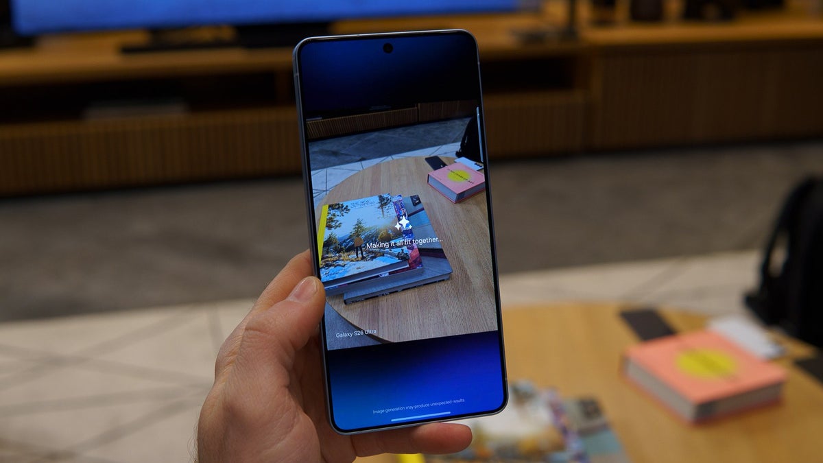 Chế độ AI Mode mở rộng Circle to Search trên Galaxy S26