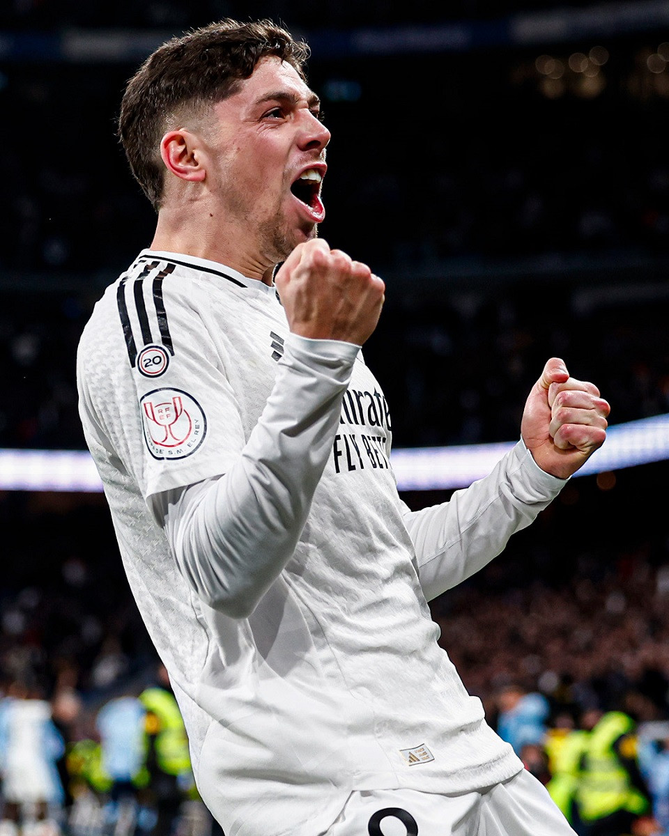 Federico Valverde thi đấu cho Real Madrid