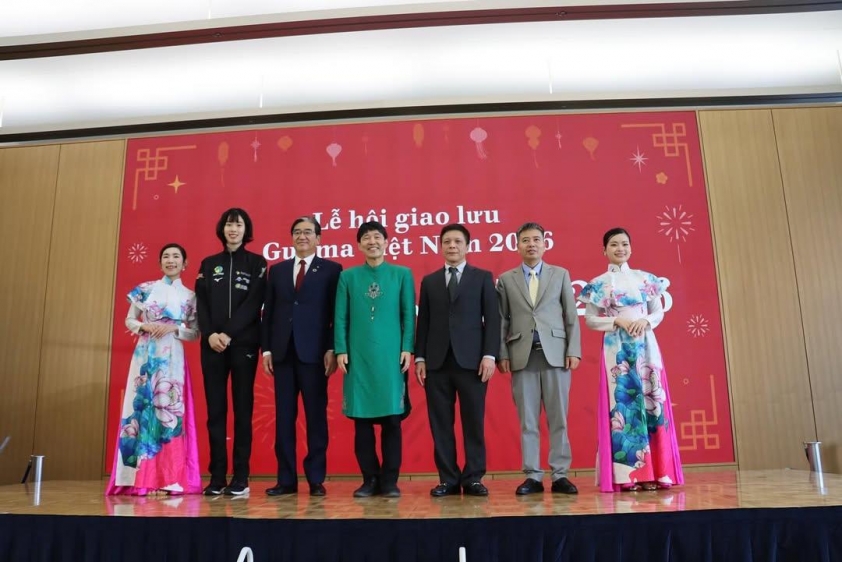 Trần Thị Thanh Thúy tại Lễ hội Giao lưu Gunma-Việt Nam Nghỉ thi đấu, chủ công Thanh Thúy làm điều ý nghĩa tại Nhật Bản