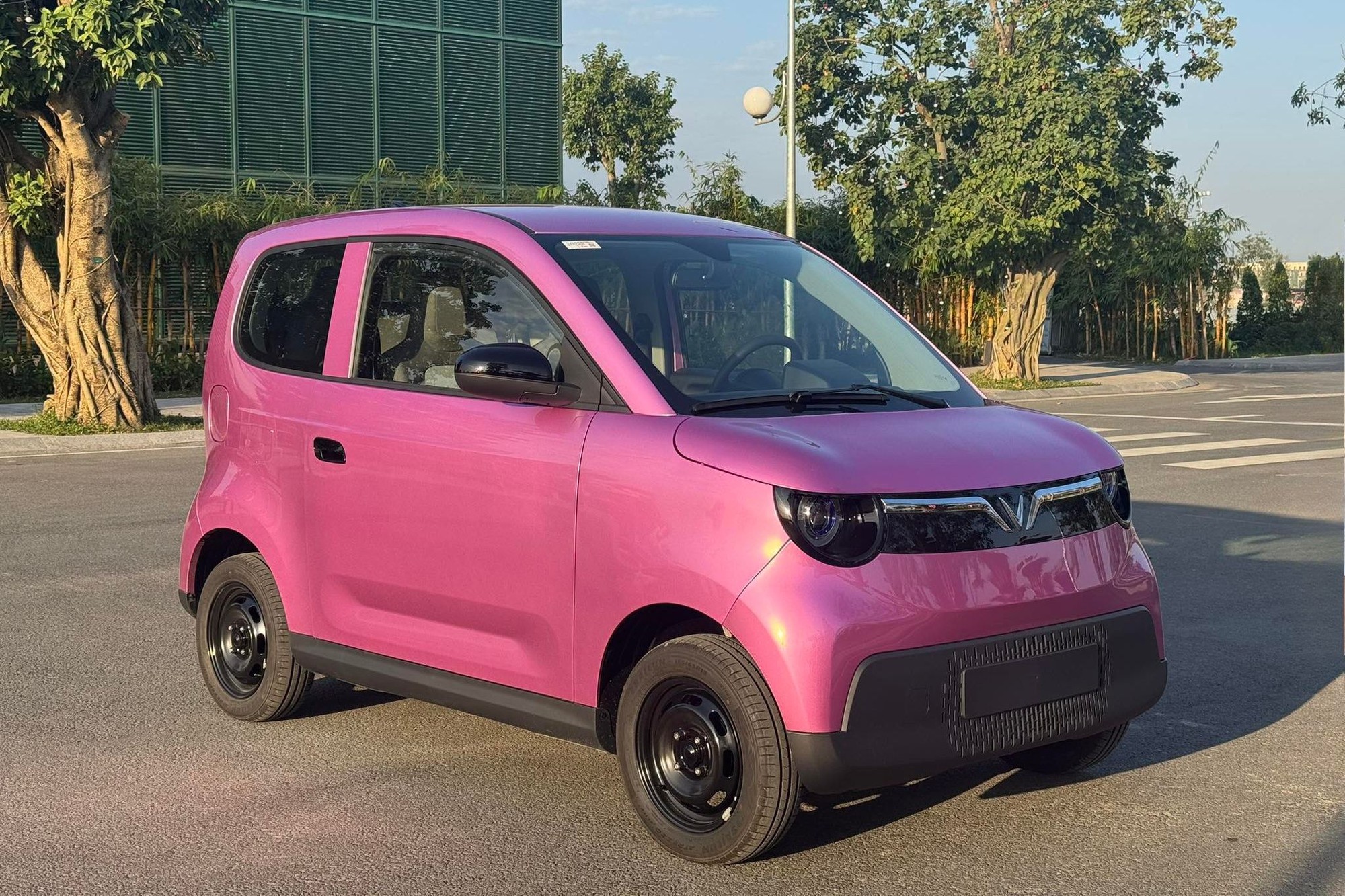 VinFast Minio Green là mẫu xe nhỏ nhất của hãng.