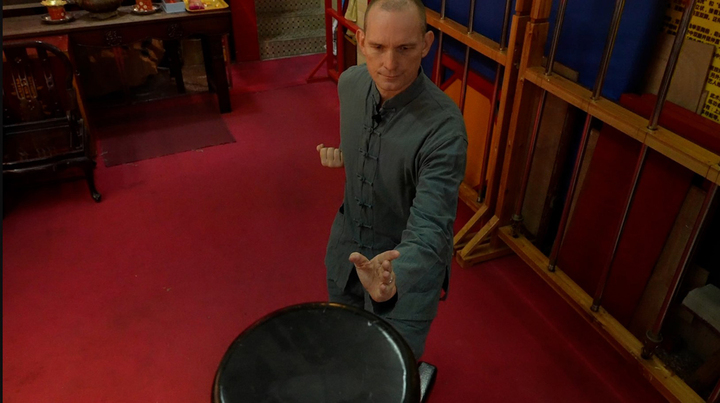 Lundqvist luyện tập cùng mộc nhân