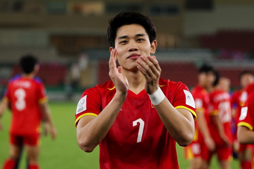 Tiền đạo Đình Bắc góp công lớn cùng U23 Việt Nam