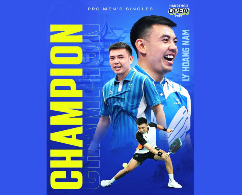 Lý Hoàng Nam vô địch cực ấn tượng tại Hàng Châu