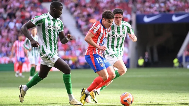 Atletico Madrid gặp lại Real Betis
