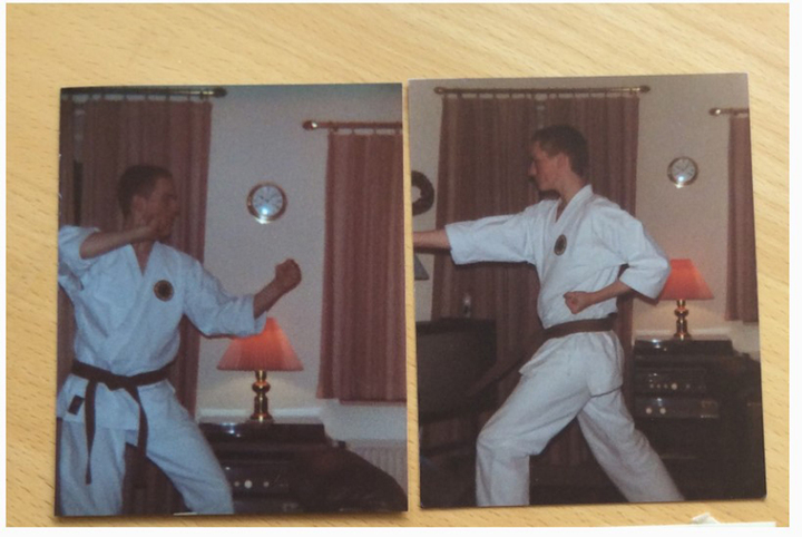 Jesper Lundqvist học võ từ trẻ