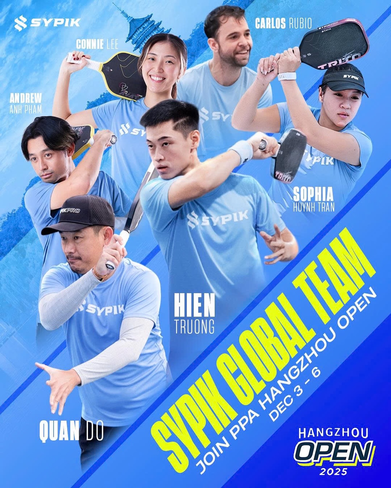 Bốn tay vợt pickleball đánh đơn hàng đầu Việt Nam săn 'vàng' ở PPA Asia Tour Hàng Châu 2025 - Ảnh 2.