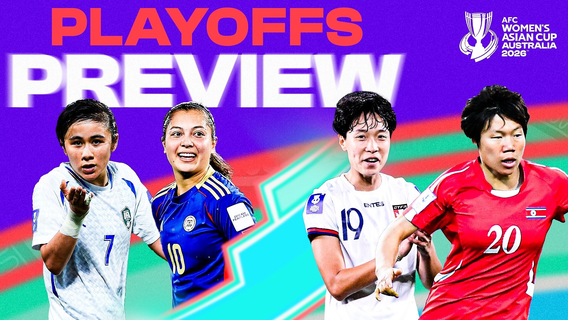 Xác định 2 cặp play-off tranh vé World Cup nữ 2027