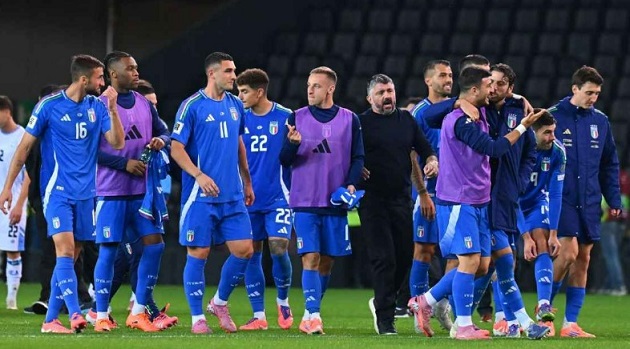 Đội tuyển Ý chuẩn bị cho trận đấu