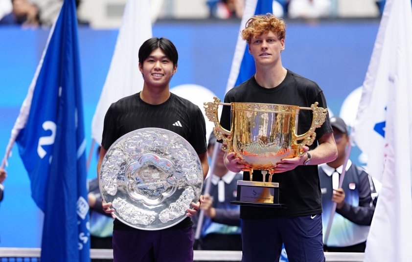 Learner Tien thi đấu đầy quả cảm trên sân Indian Wells