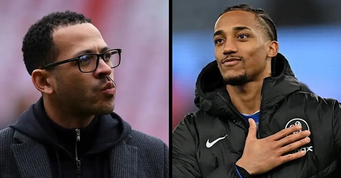 Pedro tri ân HLV Rosenior sau khi ghi bàn cho Chelsea