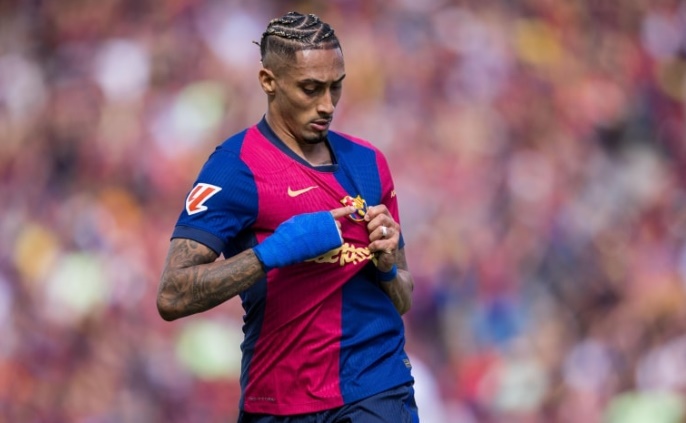 Raphinha dính chấn thương gân kheo