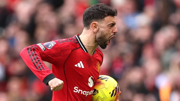 Bruno vừa ghi bàn vừa kiến tạo cho MU. Bruno Fernandes ghi bàn và kiến tạo