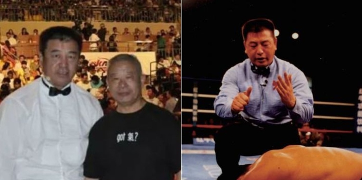 Trọng tài Đỗ Chấn Cao tại giải đấu