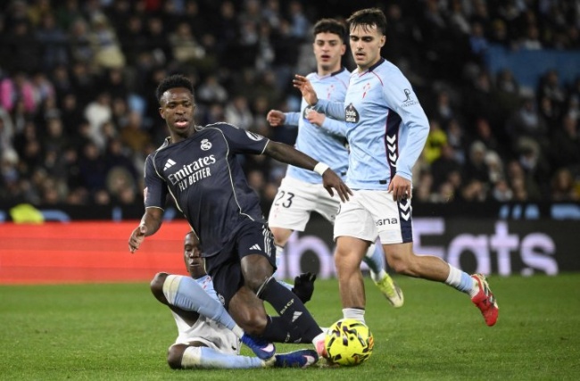 Real giành chiến thắng nhọc nhằn trước Celta Vigo