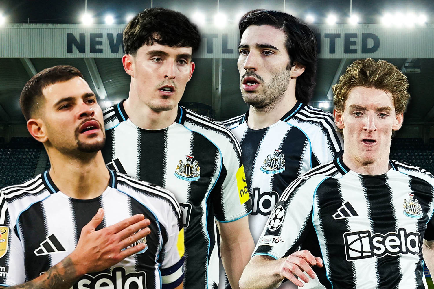 Các cầu thủ ngôi sao của Newcastle có thể ra đi