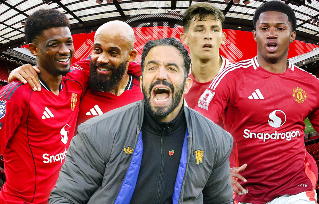 Huấn luyện viên Amorim sử dụng cầu thủ trẻ tại MU