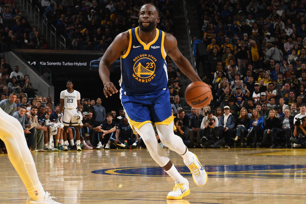 Draymond Green trong màu áo Warriors Draymond Green thi đấu cho Golden State Warriors