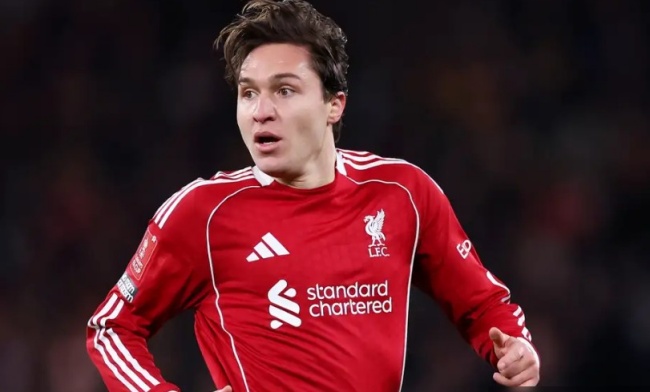 Federico Chiesa trở lại Liverpool. Federico Chiesa trở lại Liverpool.